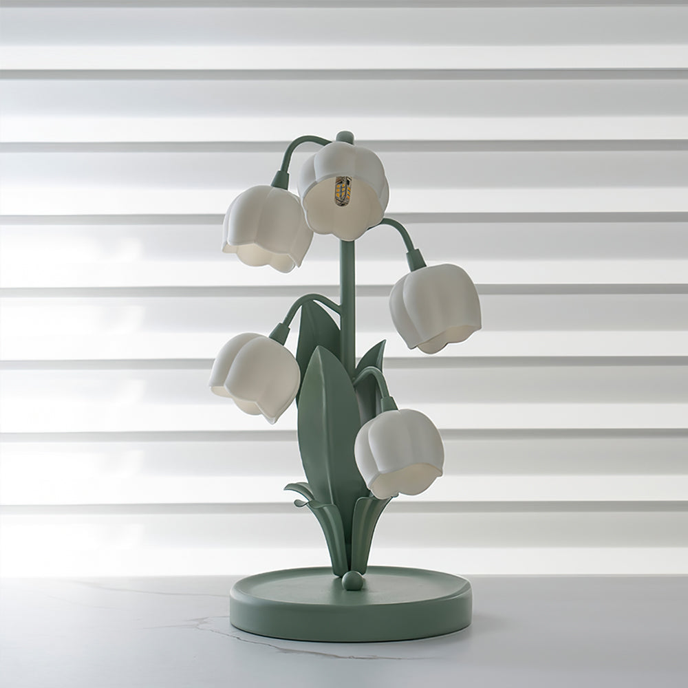 Tafellamp Orchidee – Elegante Bloemvormige Sfeerlamp Ø18 x H36 cm