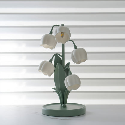 Tafellamp Orchidee – Elegante Bloemvormige Sfeerlamp Ø18 x H36 cm