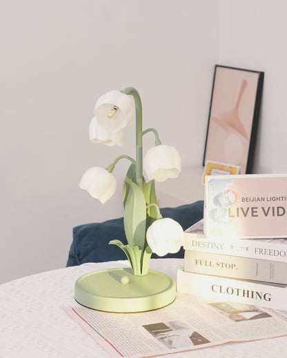 Tafellamp Orchidee – Elegante Bloemvormige Sfeerlamp Ø18 x H36 cm