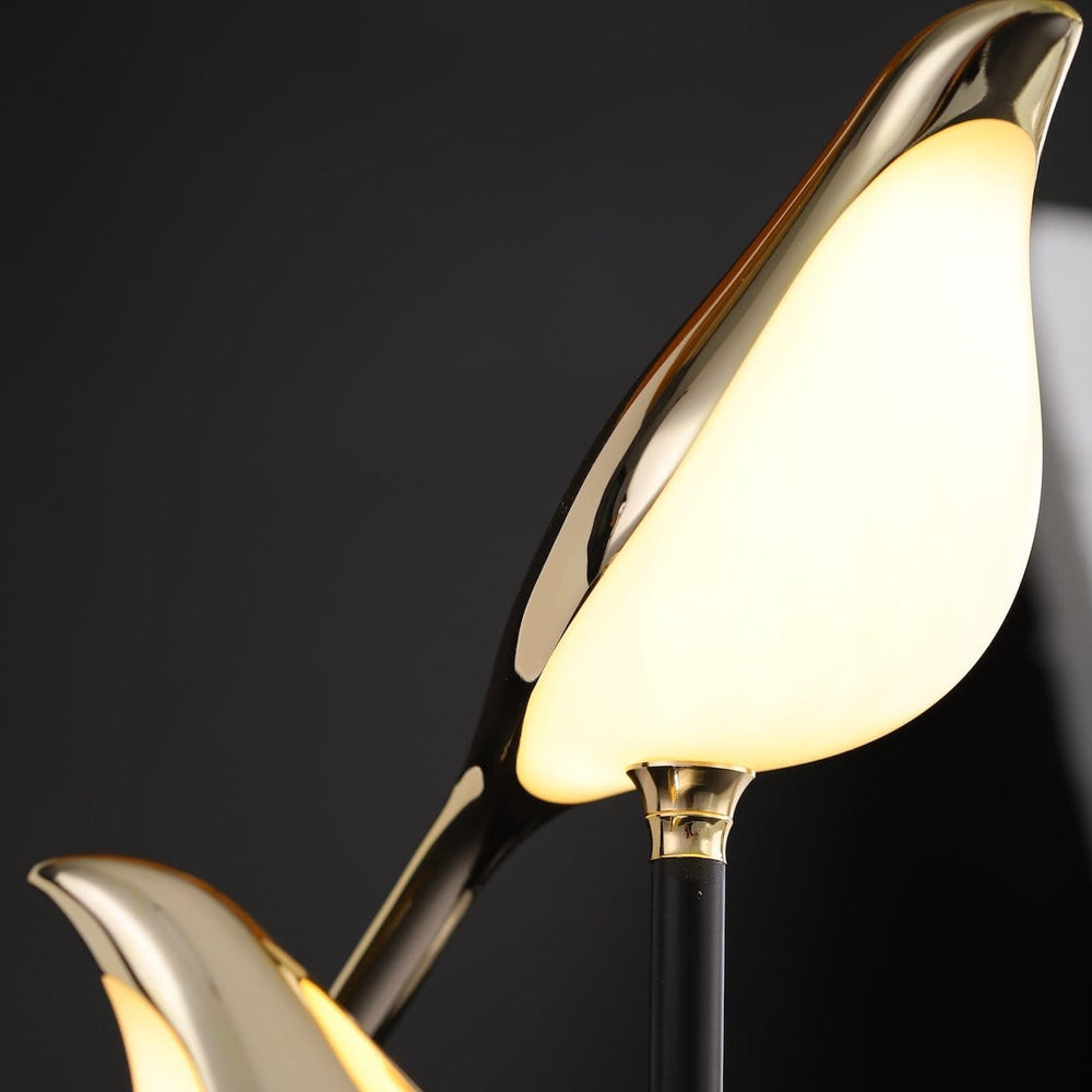 Wandlamp Vogel Goud – Moderne Nordic LED Wandlamp voor Slaapkamer & Woonkamer