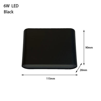 Buitenlamp Wand LED – Waterdichte Aluminium Wandlamp voor Binnen & Buiten