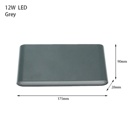 Buitenlamp Wand LED – Waterdichte Aluminium Wandlamp voor Binnen & Buiten