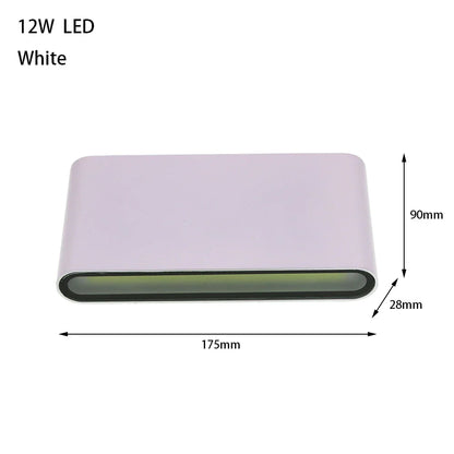 Buitenlamp Wand LED – Waterdichte Aluminium Wandlamp voor Binnen & Buiten