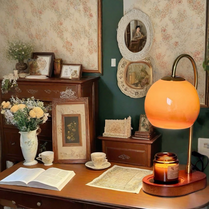 Kaarsenwarmer Lamp Dimbaar – Vlamloze Wax Smeltlamp voor Geurkaarsen