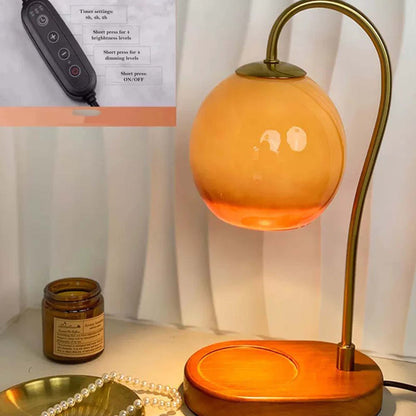 Kaarsenwarmer Lamp Dimbaar – Vlamloze Wax Smeltlamp voor Geurkaarsen
