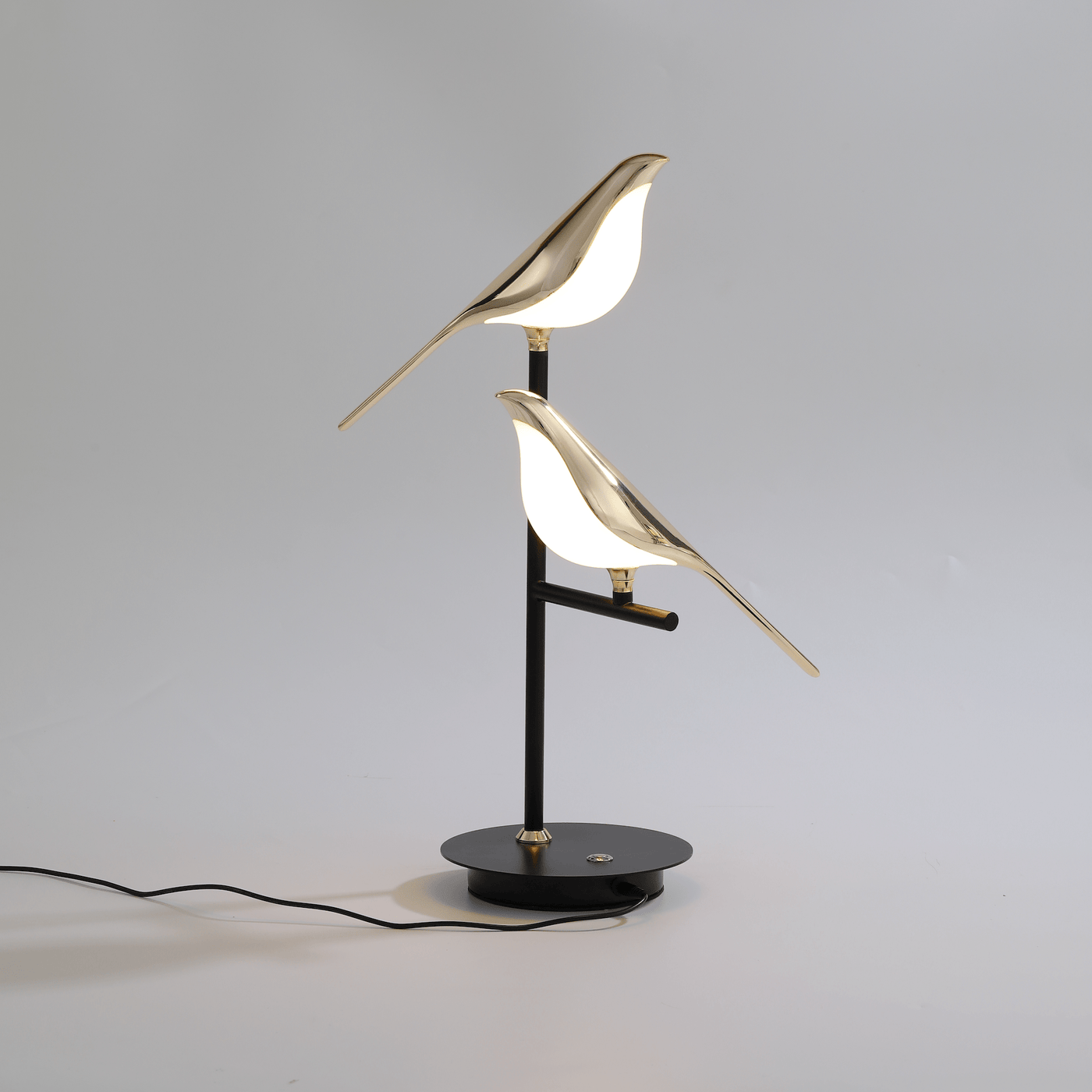 Wandlamp Vogel Goud – Moderne Nordic LED Wandlamp voor Slaapkamer & Woonkamer