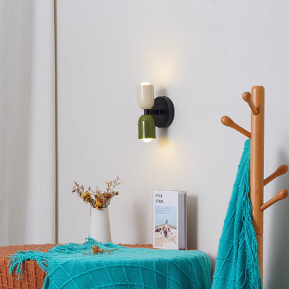 Wandlamp Macaron Gekleurd – Nordic LED Bedlamp voor Slaapkamer & Kinderkamer