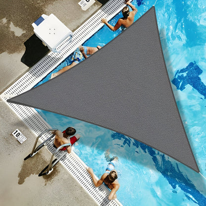 Schaduwdoek Driehoek Waterdicht – UV-werend Zonnezeil voor Tuin & Terras