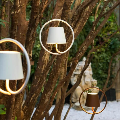 Oplaadbare Hanglamp Draadloos – Minimalistische LED Pendel voor Eettafel & Terras