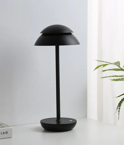 Oplaadbare Tafellamp Aluminium – Draadloze Dimbare LED Sfeerlamp, Slank Design