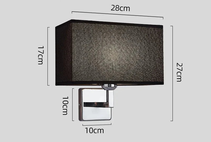 Wandlamp met Leeslamp – Nordic Bedlamp met Verstelbare Leesspot