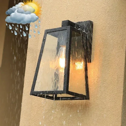 Buitenlamp Wand – Klassieke Wandlantaarn voor Gevel & Voordeur, Waterdicht