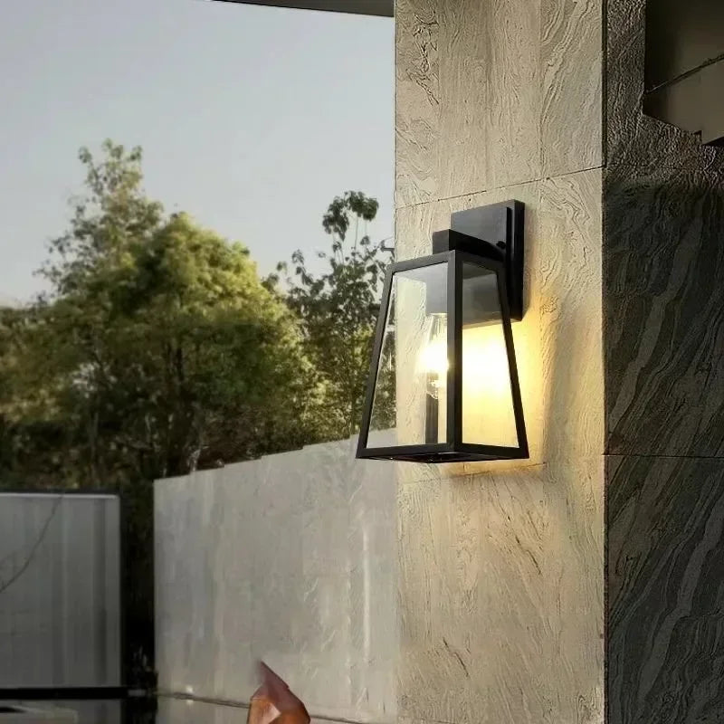 Buitenlamp Wand – Klassieke Wandlantaarn voor Gevel & Voordeur, Waterdicht
