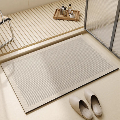 Badmat Absorberend Sneldrogend – Antislip Badkamermat, Diverse Formaten