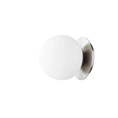 Wandlamp Glazen Bol – Minimalistische Nordic Sconce voor Badkamer & Slaapkamer