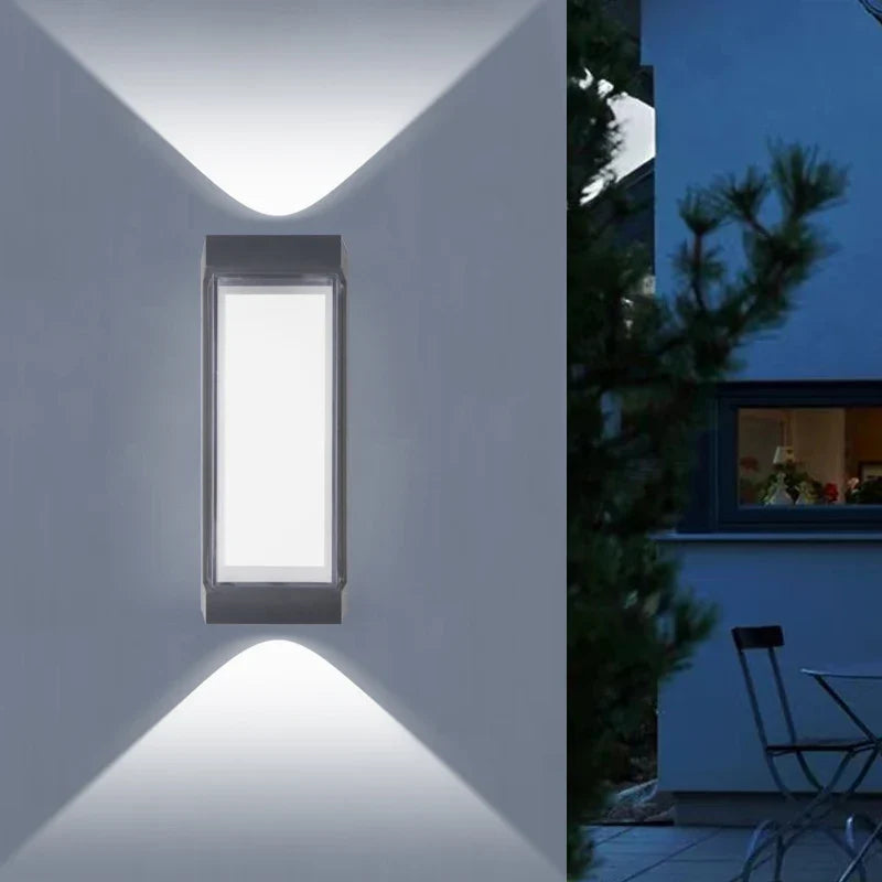 Buitenlamp Wand Up & Down – Waterdichte LED Wandlamp voor Gevel & Tuin