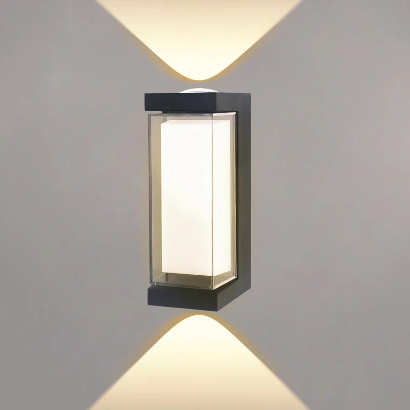 Buitenlamp Wand Up & Down – Waterdichte LED Wandlamp voor Gevel & Tuin