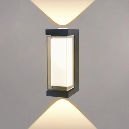 Buitenlamp Wand Up & Down – Waterdichte LED Wandlamp voor Gevel & Tuin