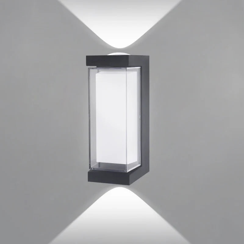 Buitenlamp Wand Up & Down – Waterdichte LED Wandlamp voor Gevel & Tuin