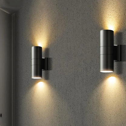 Buitenlamp Wand Up & Down Dimbaar – Waterdichte LED Wandlamp voor Gevel, 6-36W