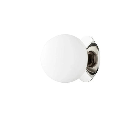 Wandlamp Glazen Bol – Minimalistische Nordic Sconce voor Badkamer & Slaapkamer