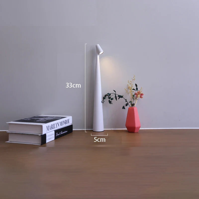 Tafellamp LED Oplaadbaar – Draadloze Dimbare Sfeerlamp met Touchbediening