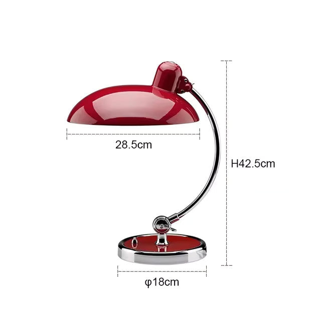 Tafellamp Boogdesign Metaal – Bauhaus Sfeerlamp voor Woonkamer & Bureau