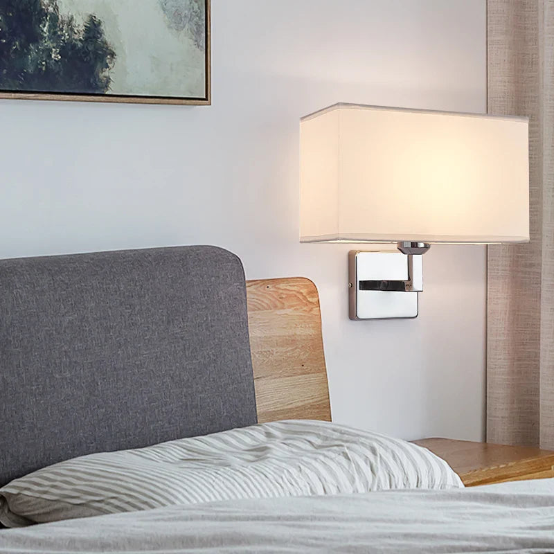 Wandlamp met Leeslamp – Nordic Bedlamp met Verstelbare Leesspot