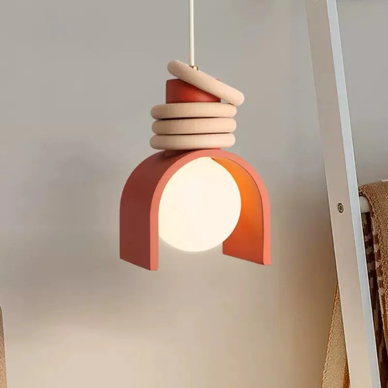 Hanglamp Wabi-Sabi – Japans Minimalistische Resin Plafondlamp voor Eetkamer