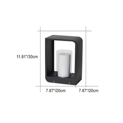 Solar Buitenlamp Vierkant – Waterdichte LED Tuinlamp op Zonne-energie, 3 Maten