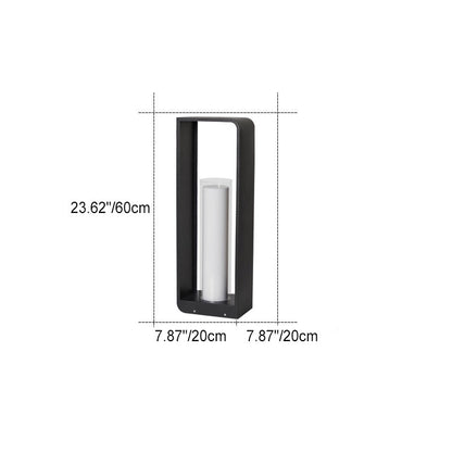 Solar Buitenlamp Vierkant – Waterdichte LED Tuinlamp op Zonne-energie, 3 Maten