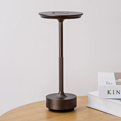 Oplaadbare Tafellamp Touch Dimbaar – Draadloze LED Sfeerlamp van Aluminium