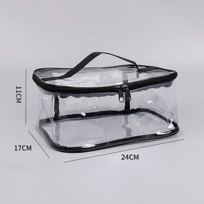 Transparante Opbergzak met Rits – Grote Speelgoed & Opberg Organizer, Set