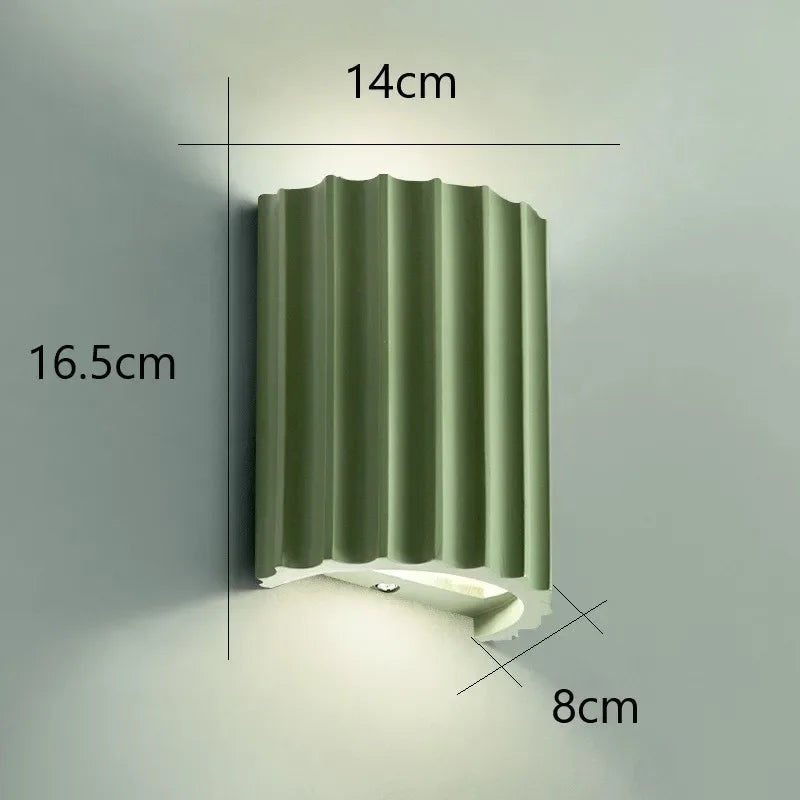 Wandlamp Nordic Resin – Stijlvolle Moderne LED Wandlamp voor Binnen