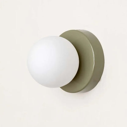 Wandlamp Macaron Gekleurd Glas – Moderne LED Sconce voor Slaapkamer & Hal