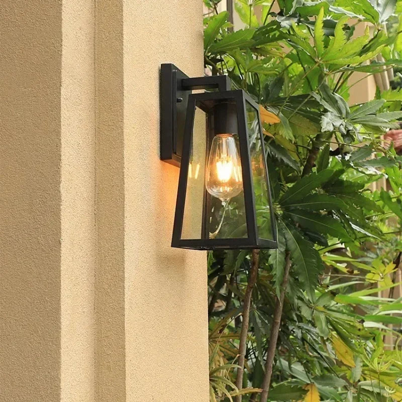 Buitenlamp Wand – Klassieke Wandlantaarn voor Gevel & Voordeur, Waterdicht