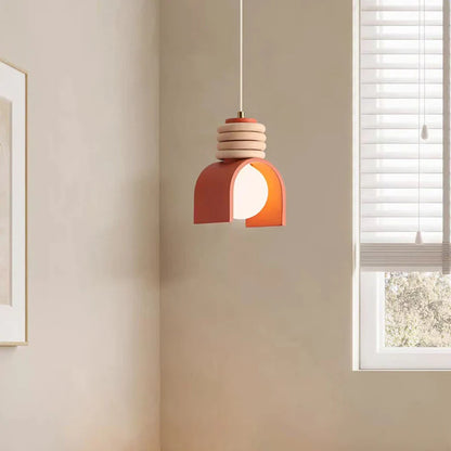 Hanglamp Wabi-Sabi – Japans Minimalistische Resin Plafondlamp voor Eetkamer