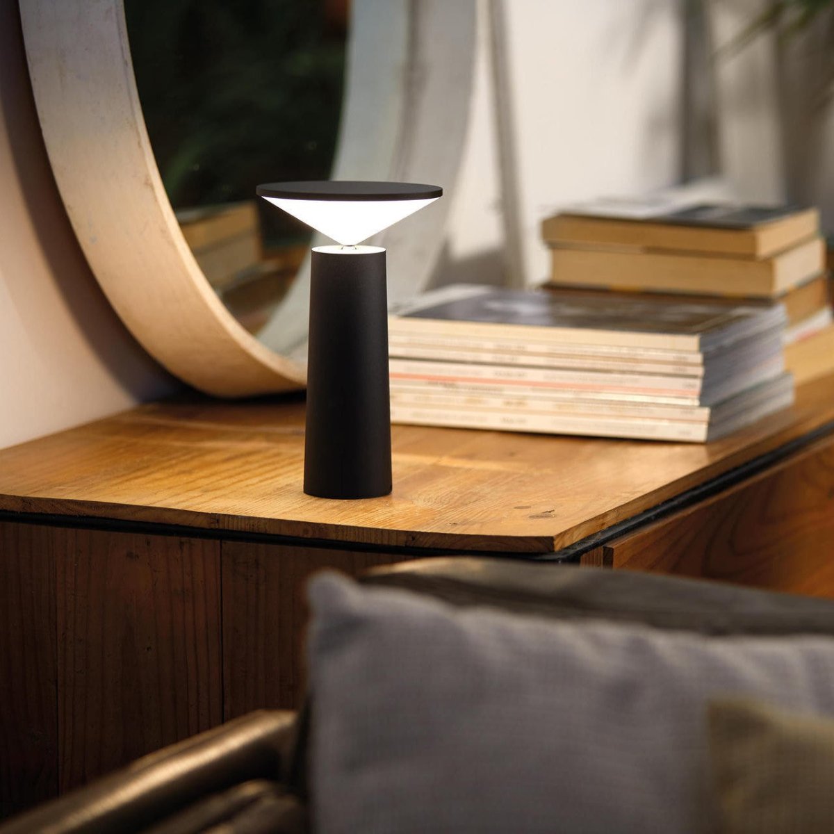 Tafellamp Designer Dimbaar – Moderne Balans Sfeerlamp voor Bureau & Nachtkastje