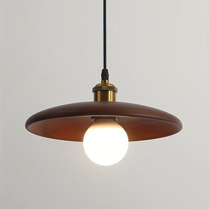 Hanglamp Massief Hout – Scandinavische Houten Plafondlamp voor Eetkamer