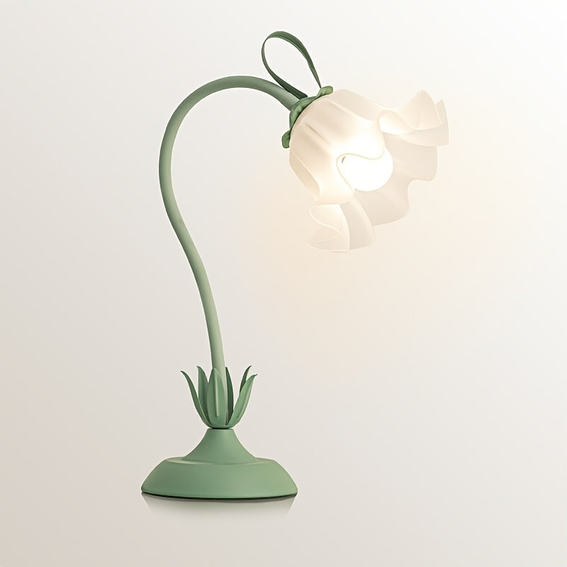 Tafellamp Bloemenkap USB – Romantische Sfeerlamp voor Slaapkamer & Dressoir