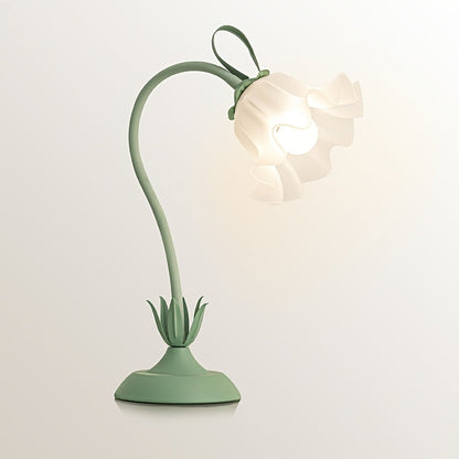 Tafellamp Bloemenkap USB – Romantische Sfeerlamp voor Slaapkamer & Dressoir