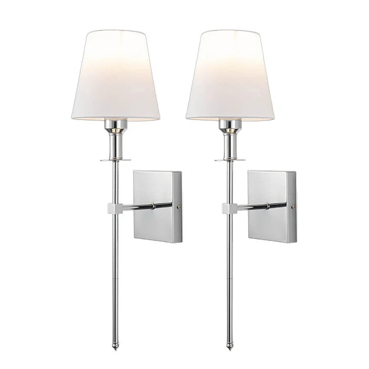 Wandlamp Oplaadbaar Draadloos (2-pack) – Moderne LED Sfeerlamp met Touch