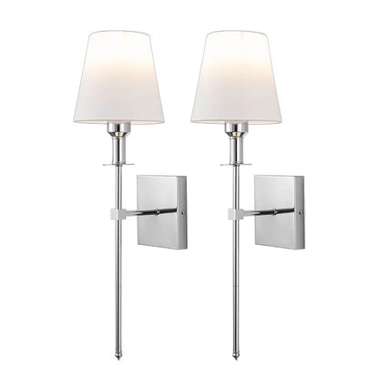 Wandlamp Oplaadbaar Draadloos (2-pack) – Moderne LED Sfeerlamp met Touch