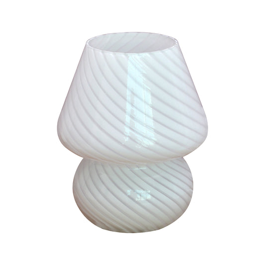 Mushroom Tafellamp Glas – Dimbare USB Paddenstoellamp in Murano-stijl