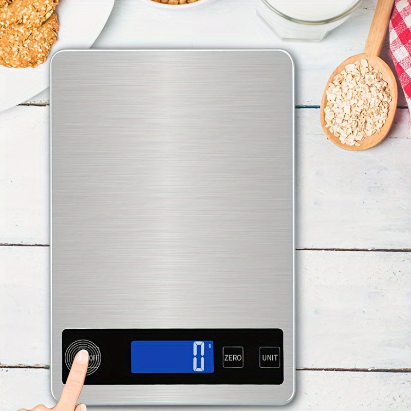Digitale Keukenweegschaal 15kg – USB Oplaadbaar, Precisie Voedselweegschaal