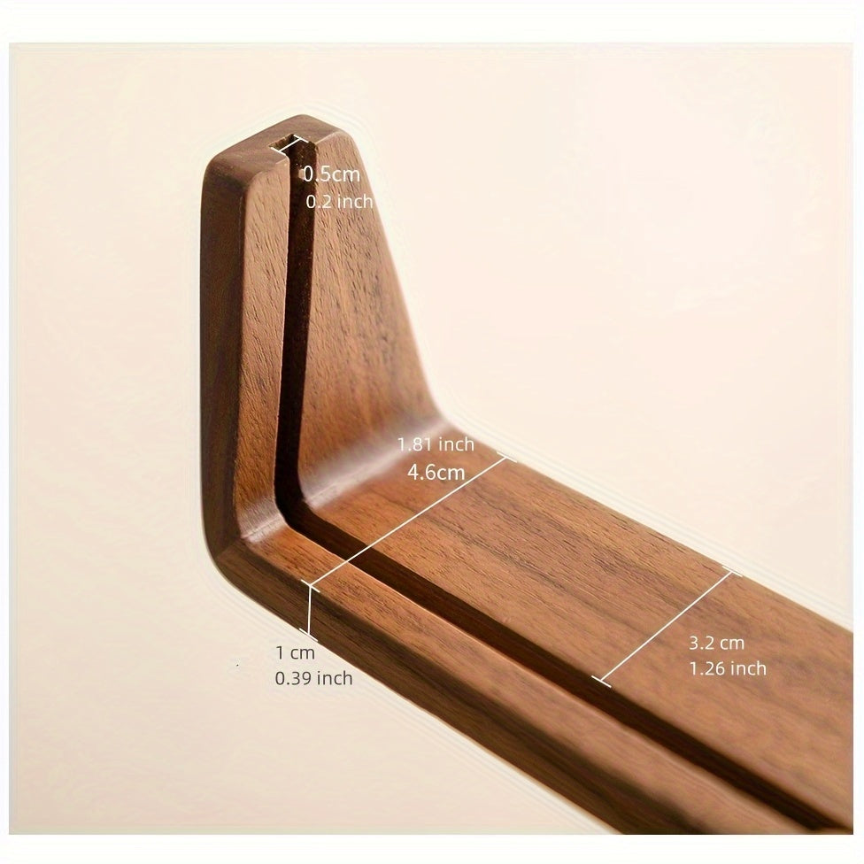 Fotolijst U-vorm Acryl & Hout – Modern Minimalistische Staande Fotolijst
