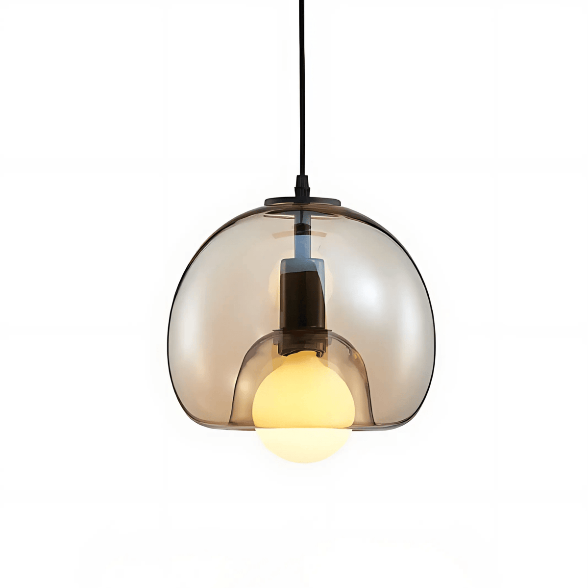 Hanglamp Mondgeblazen Glas – Design Glazen Pendant voor Eettafel & Keukeneiland