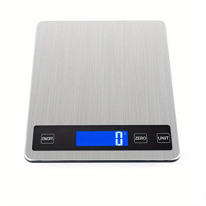 Digitale Keukenweegschaal 15kg – USB Oplaadbaar, Precisie Voedselweegschaal