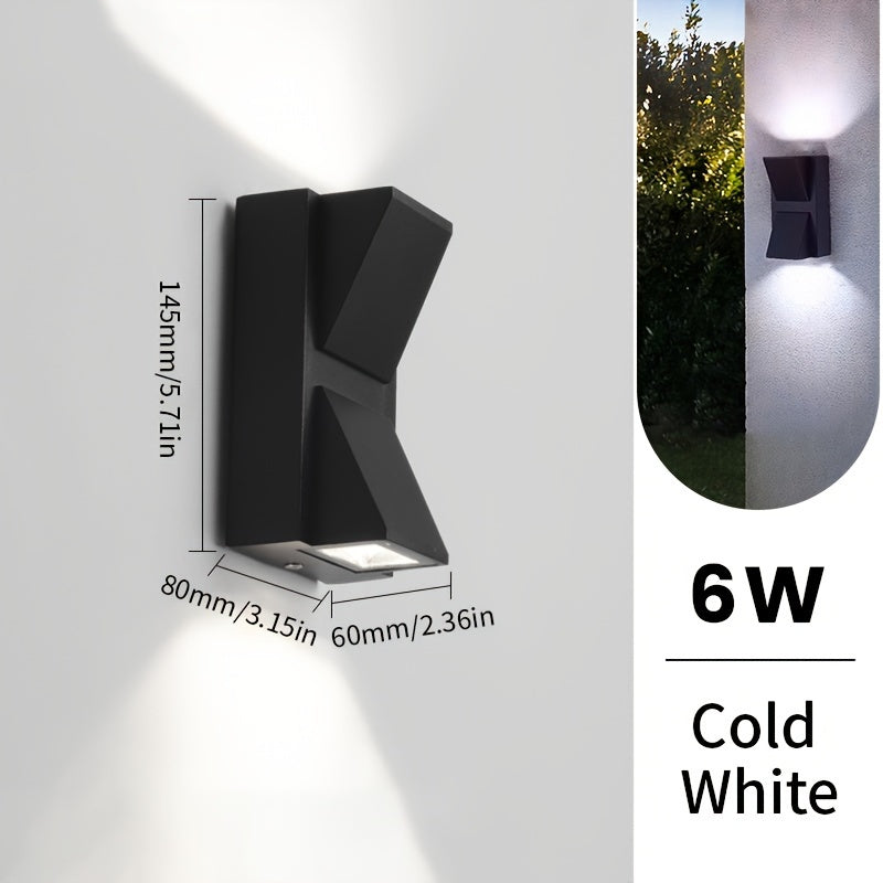 Buitenlamp Wand LED 3W/6W – Waterdichte Decoratieve Wandlamp voor Gevel