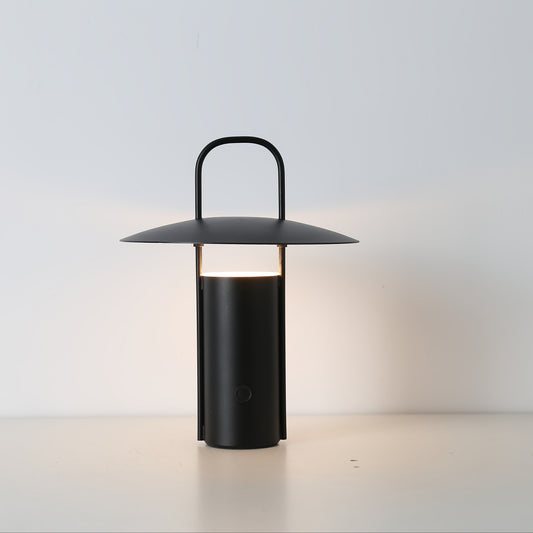 Draadloze Tafellamp Metaal – Oplaadbare Touch Sfeerlamp met 3 Lichtkleuren